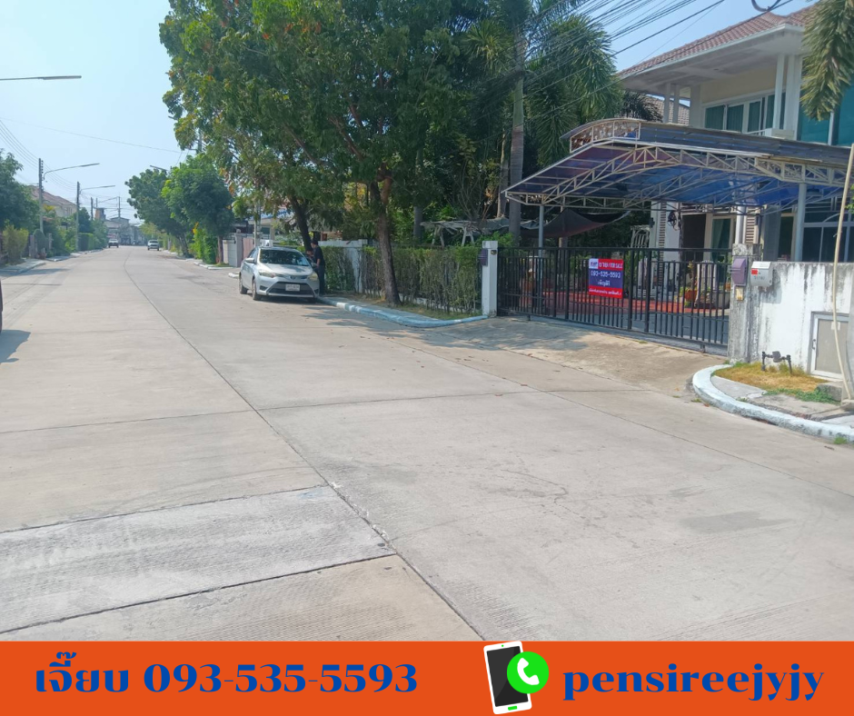 บ้านเดี่ยว เดอะ แกลเลอรี่ ใกล้ถนนพุทธมณฑลสาย 4 เพียง 250 เมตร บ้านเดี่ยว 2ชั้น ขนาด 74 ตารางวา