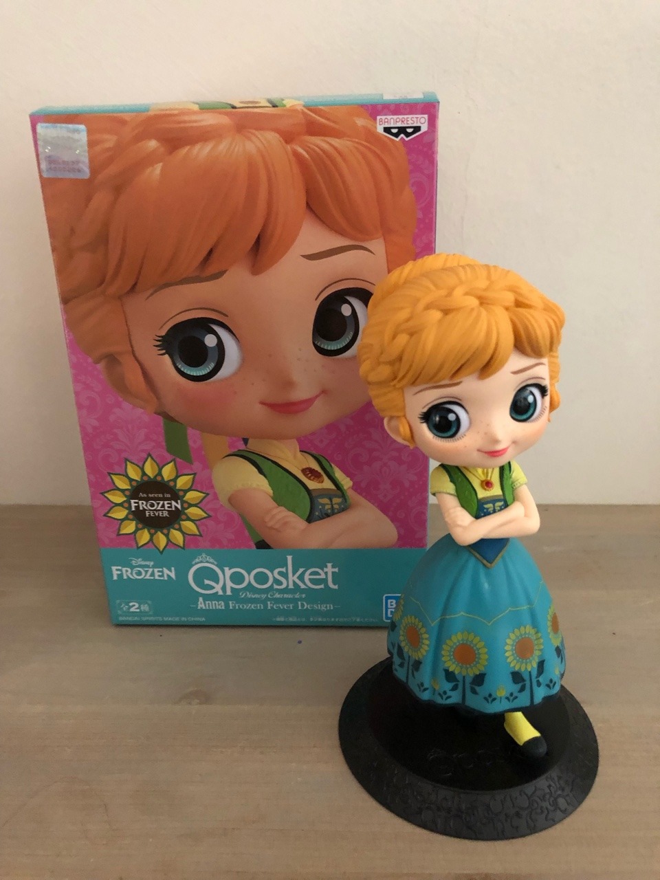 Anna Fever Design - Normal Color ของแท้ JP - Q Posket Banpresto [โมเดล Disney]