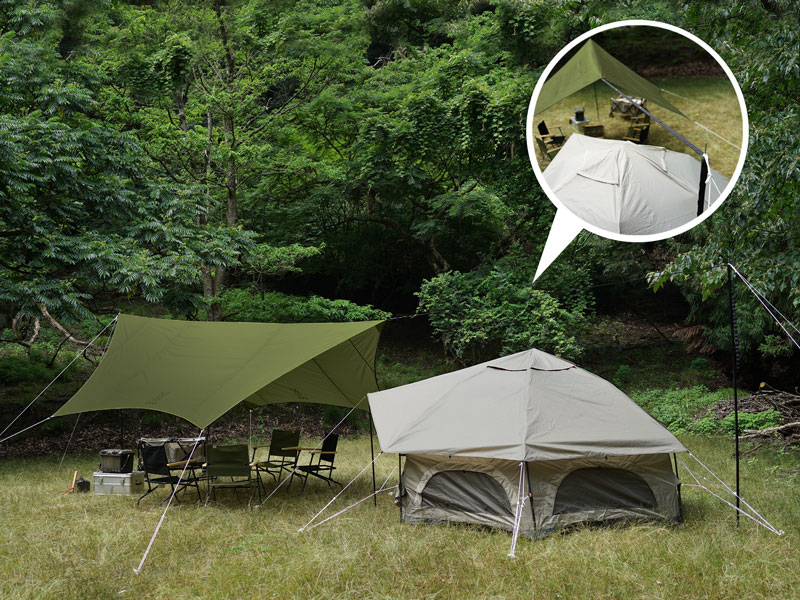 DoD Itsuka no Tarp Khaki TT5-631-KH