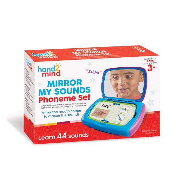 ชุดเรียนรู้การออกเสียงโฟนิกส์พื้นฐาน จากกระจกหรรษา สื่อการสอนอนุบาล,ปฐมวัย,ของเล่นเสริมพัฒนาการ, ของเล่นเสริมทักษะ