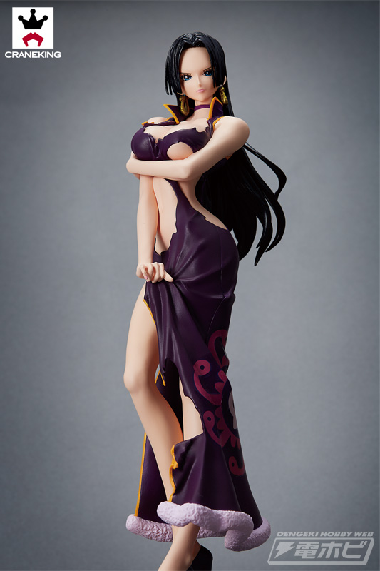 Boa Hancock Crash Style ของแท้ JP แมวทอง - Glitter & Glamours Banpresto [โมเดลวันพีช]