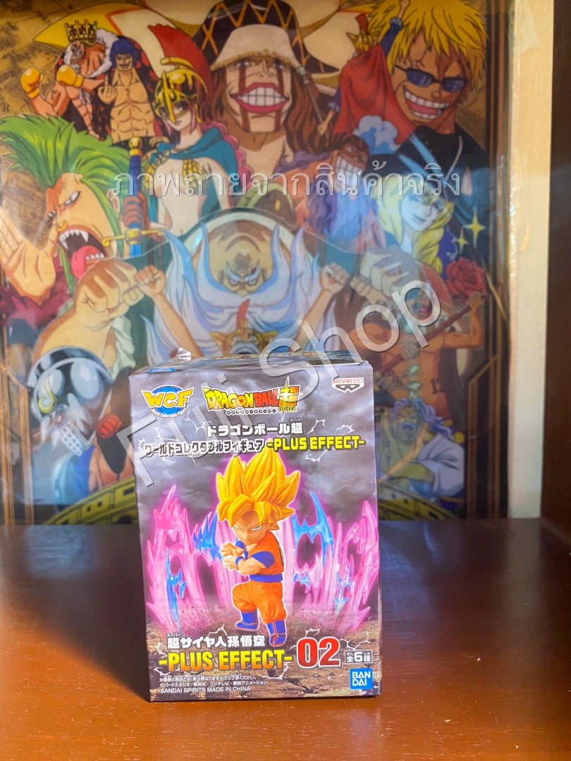 Goku Super Saiyan ของแท้ JP แมวทอง - WCF Plus Effect Banpresto [โมเดลดราก้อนบอล]