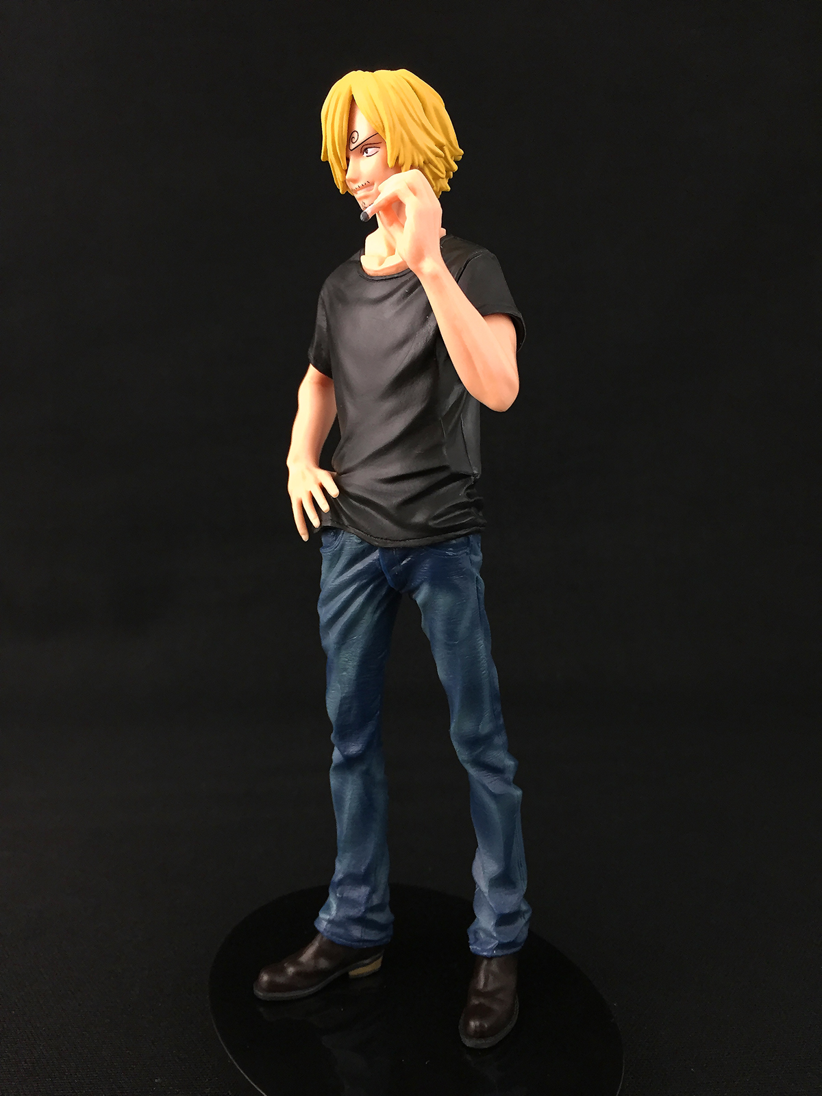 Sanji ของแท้ JP แมวทอง - Jeans Freak Banpresto [โมเดลวันพีช]