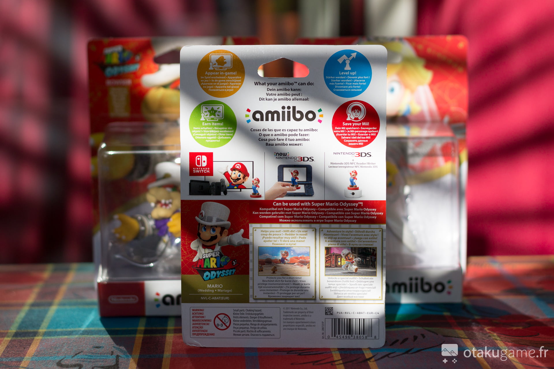 Mario Odyssey ของแท้ JP - Amiibo Nintendo [โมเดลมาริโอ้]