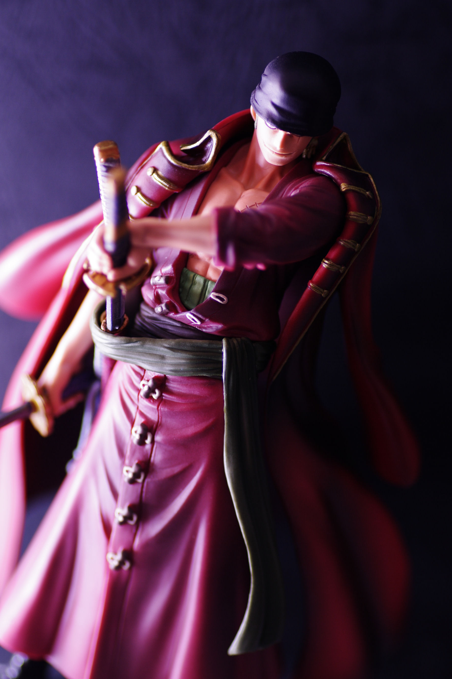 Zoro Film Z ของแท้ JP แมวทอง - Grandline Men Banpresto [โมเดลวันพีช]