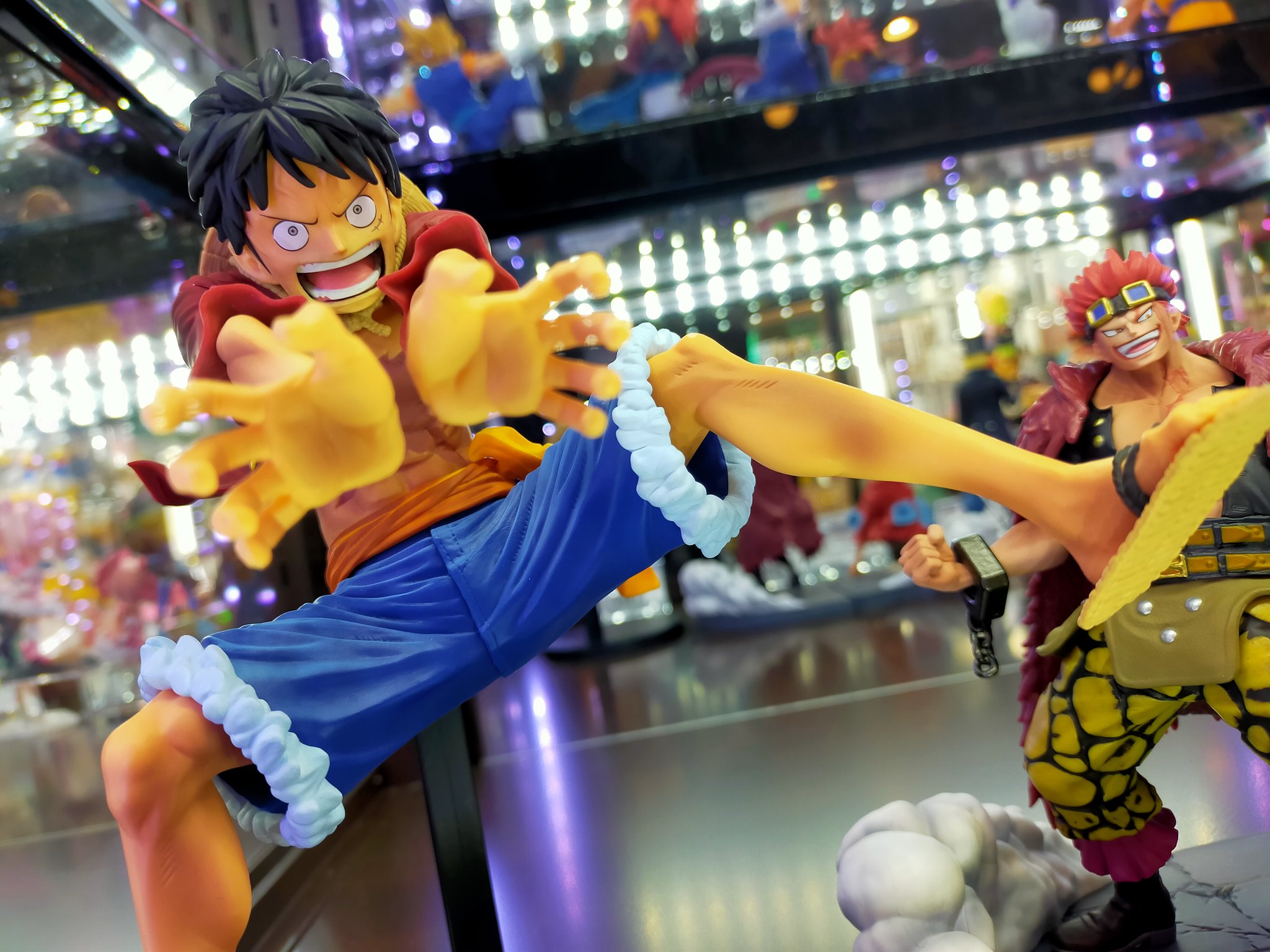 Luffy ของแท้ JP แมวทอง - Maximatic Banpresto [โมเดลวันพีช]