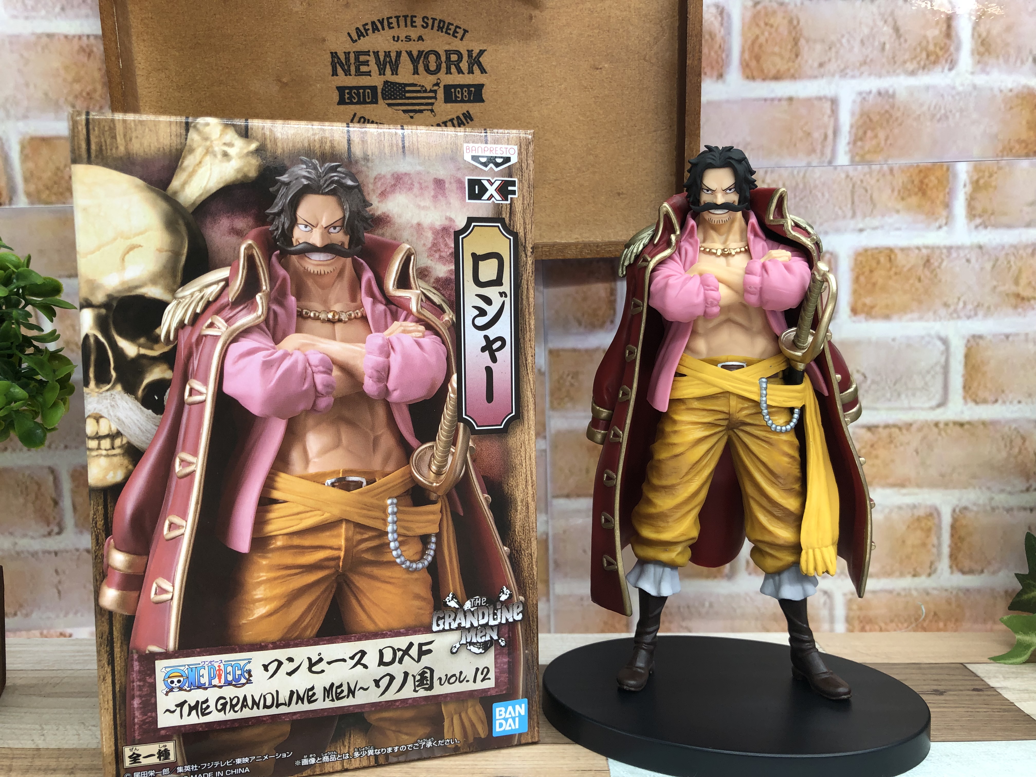 Roger Wano ของแท้ JP แมวทอง - Grandline Men Banpresto [โมเดลวันพีช]