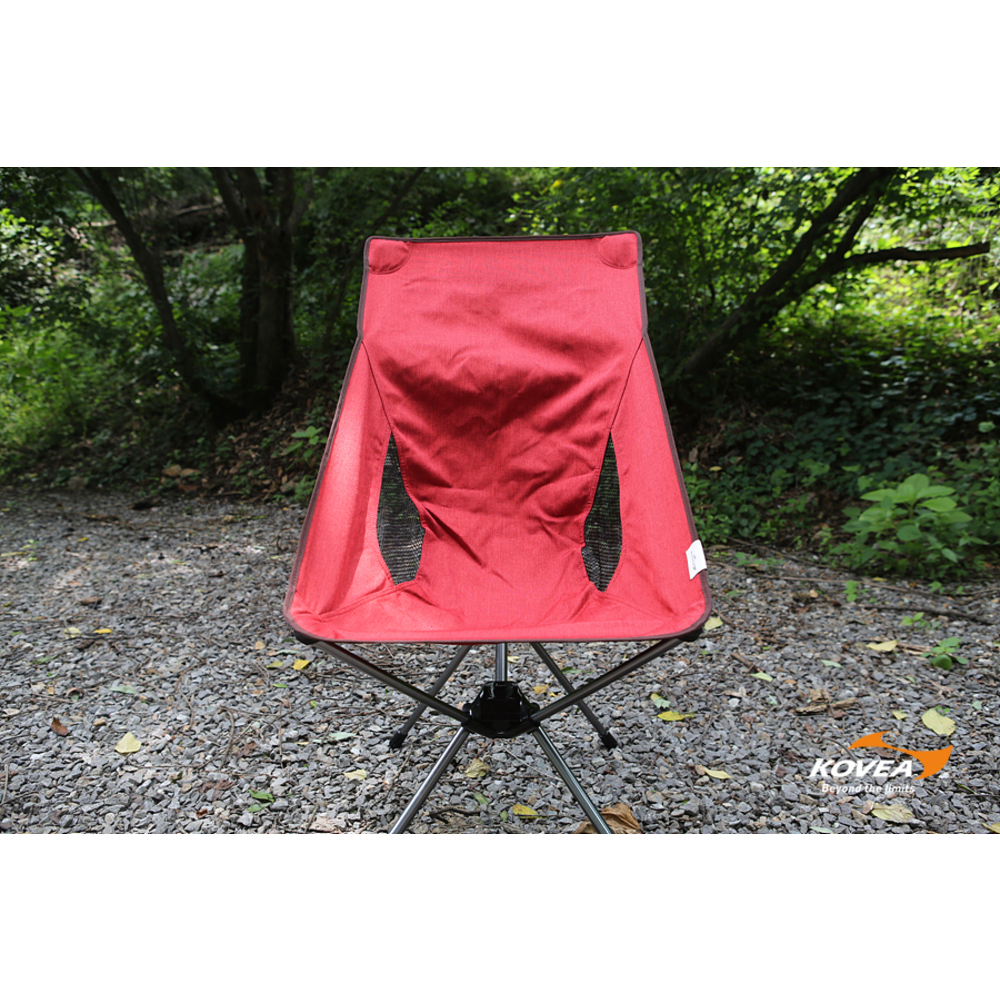 Long Vivid Chair Burgundy เก้าอี้สนาม