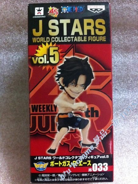 Ace J-Star ของแท้ JP แมวทอง - WCF Banpresto [โมเดลวันพีช]
