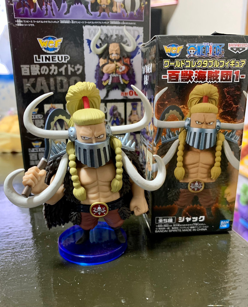 Kaido & All-Stars Set ของแท้ JP แมวทอง - WCF Banpresto [โมเดลวันพีช] (4 ตัว)
