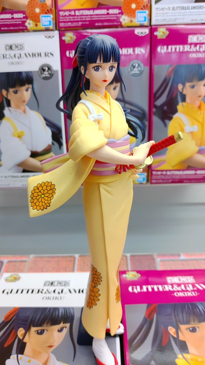 Okiku ของแท้ JP แมวทอง - Glitter & Glamours Banpresto [โมเดลวันพีช]