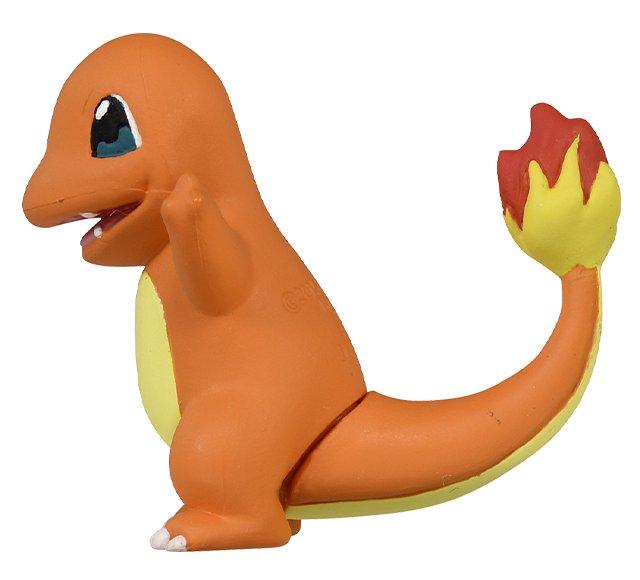 Charmander ของแท้ JP - Monster Collection Takara Tomy [โมเดลโปเกมอน]