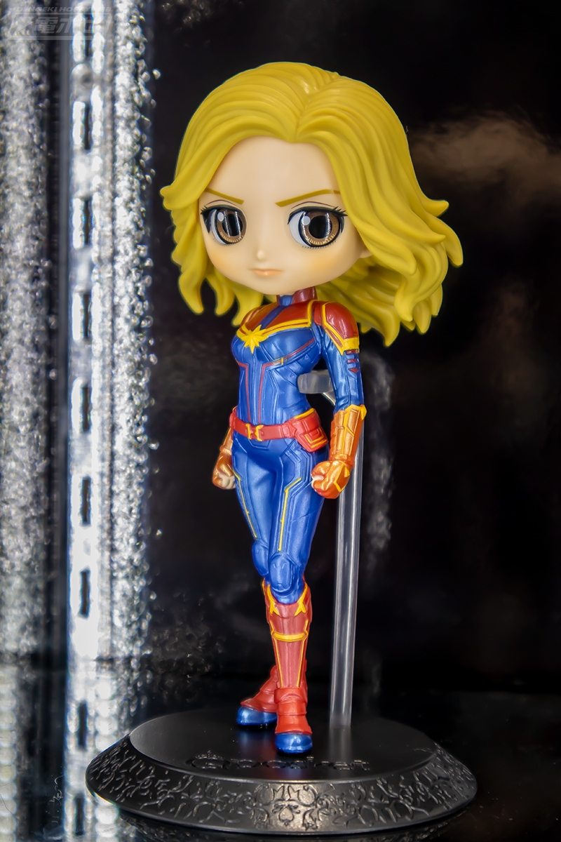 Captain Marvel - Pastel Color ของแท้ JP - Q Posket Banpresto [โมเดล Marvel]