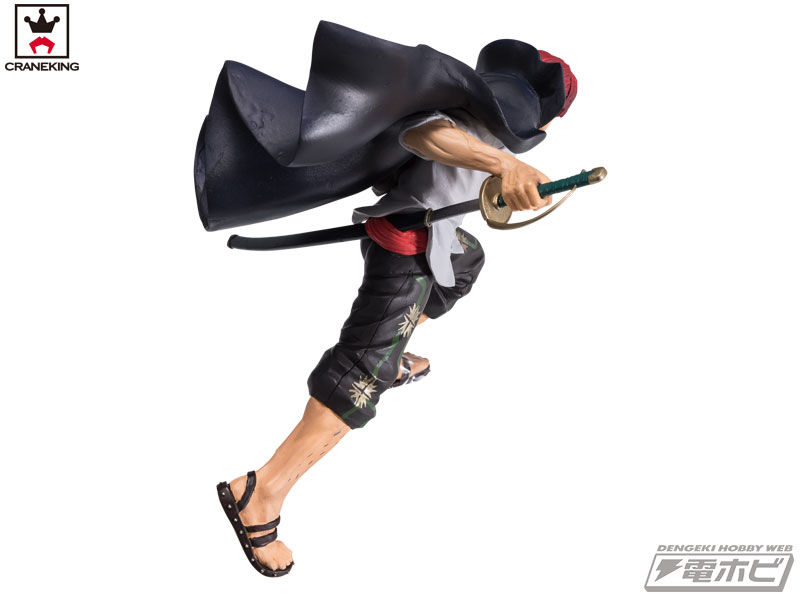 Shanks ของแท้ JP แมวทอง - Swordsmen Banpresto [โมเดลวันพีช]