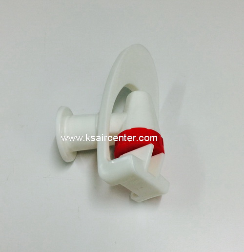 ก๊อกเกลียวใน นํ้าร้อน สีแดง SP (รหัสสินค้า 003008)