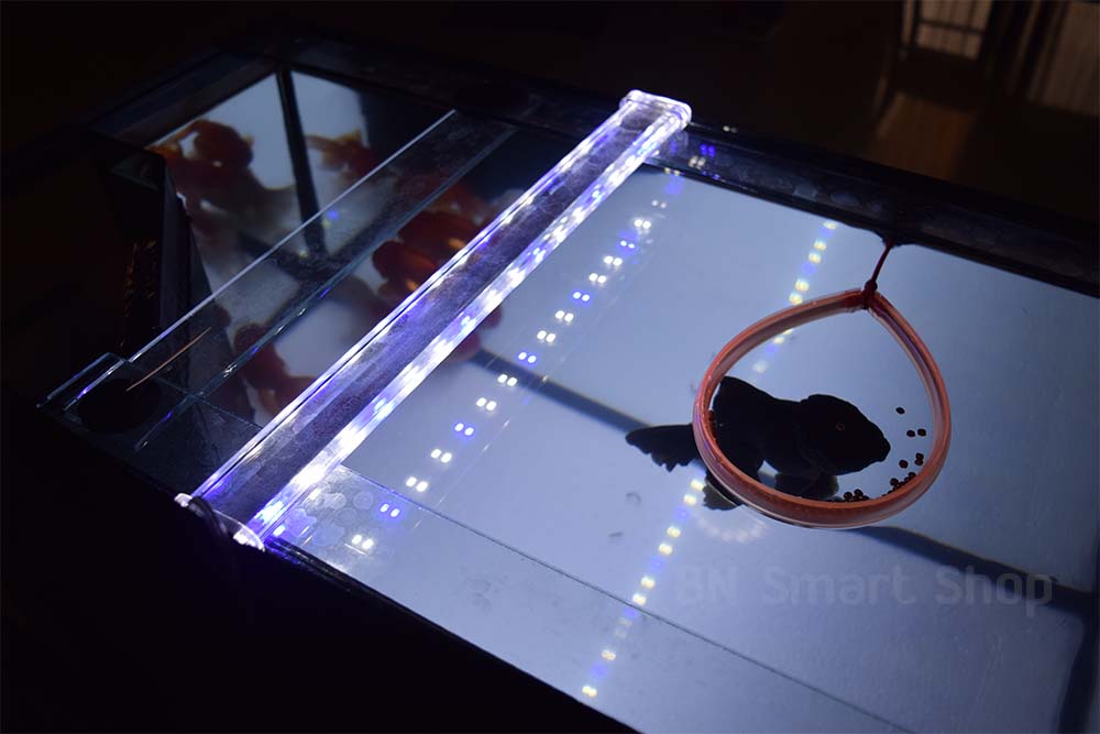 ที่กั้นอาหารปลา ห่วงให้อาหารปลา (คละสี) Tip Feed Flex กั้นอาหารปลาไม่ให้ลอยไปติดบริเวณตู้กั้นกรอง