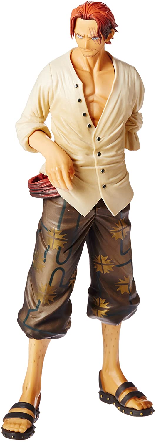 Shanks ของแท้ JP แมวทอง - Master Stars Piece Banpresto [โมเดลวันพีช]