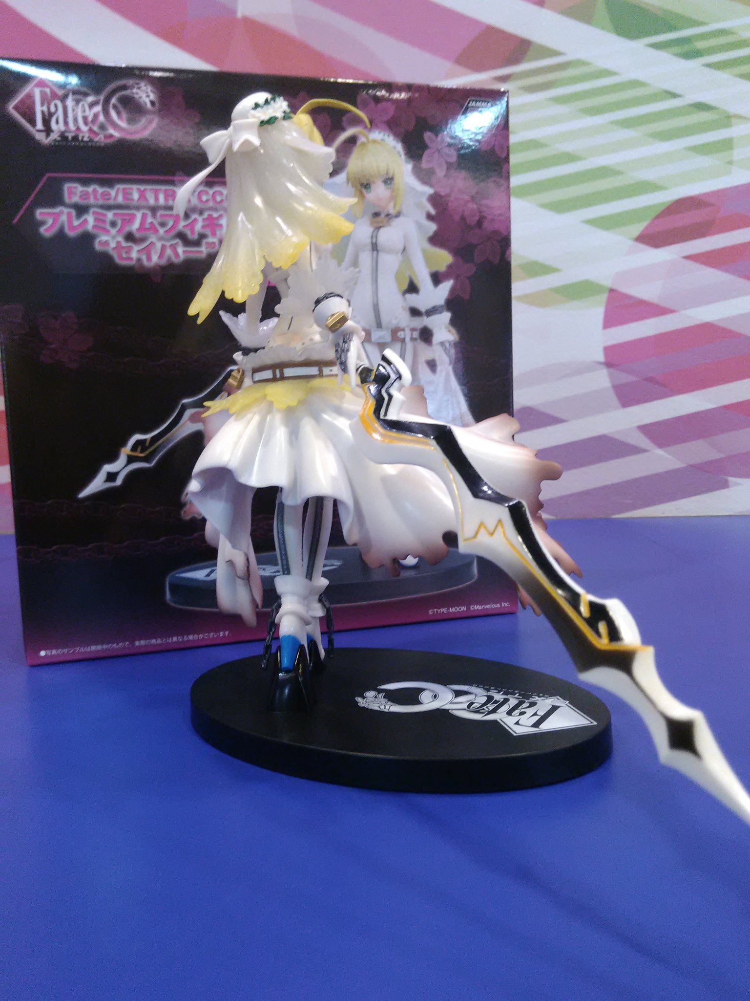 Saber ของแท้ JP - FATE/EXTRA CCC Sega [โมเดล Fate Stay Night]
