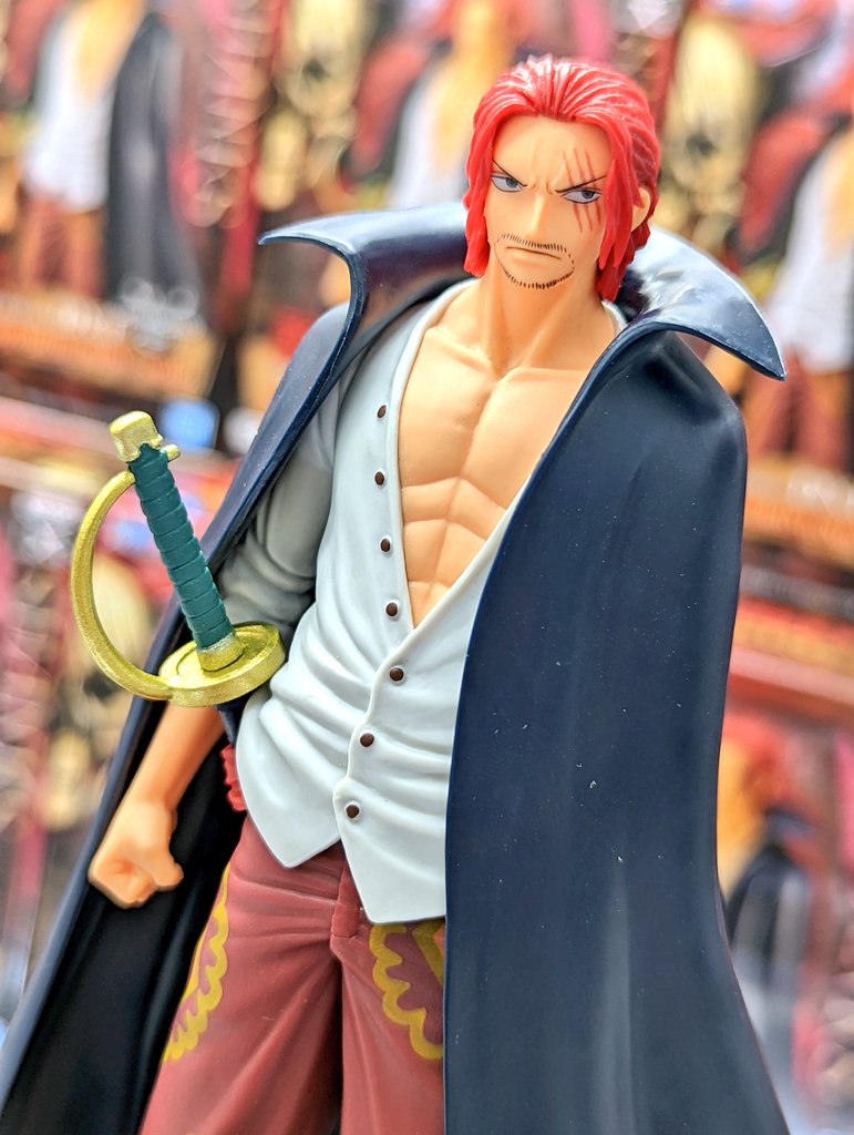 Shanks Film Red ของแท้ JP แมวทอง - Grandline Men Banpresto [โมเดลวันพีช]