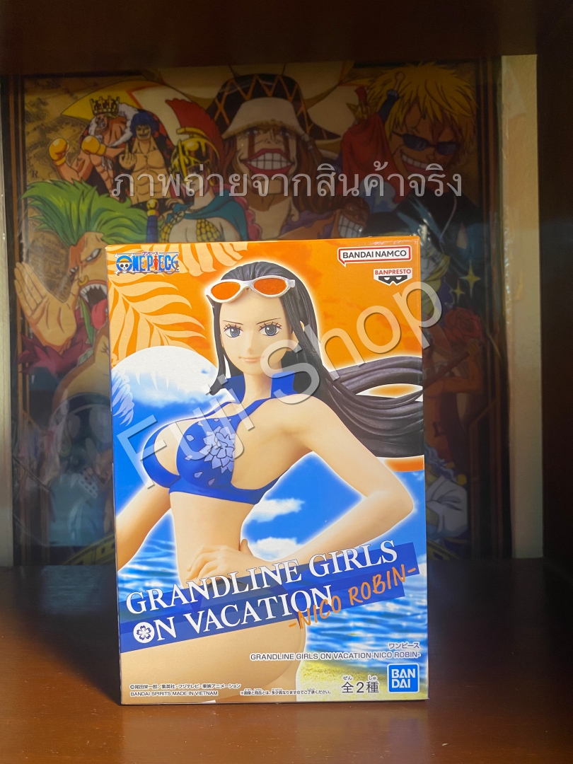 Robin ของแท้ JP แมวทอง - Grandline Girls On Vacation Banpresto [โมเดลวันพีช]