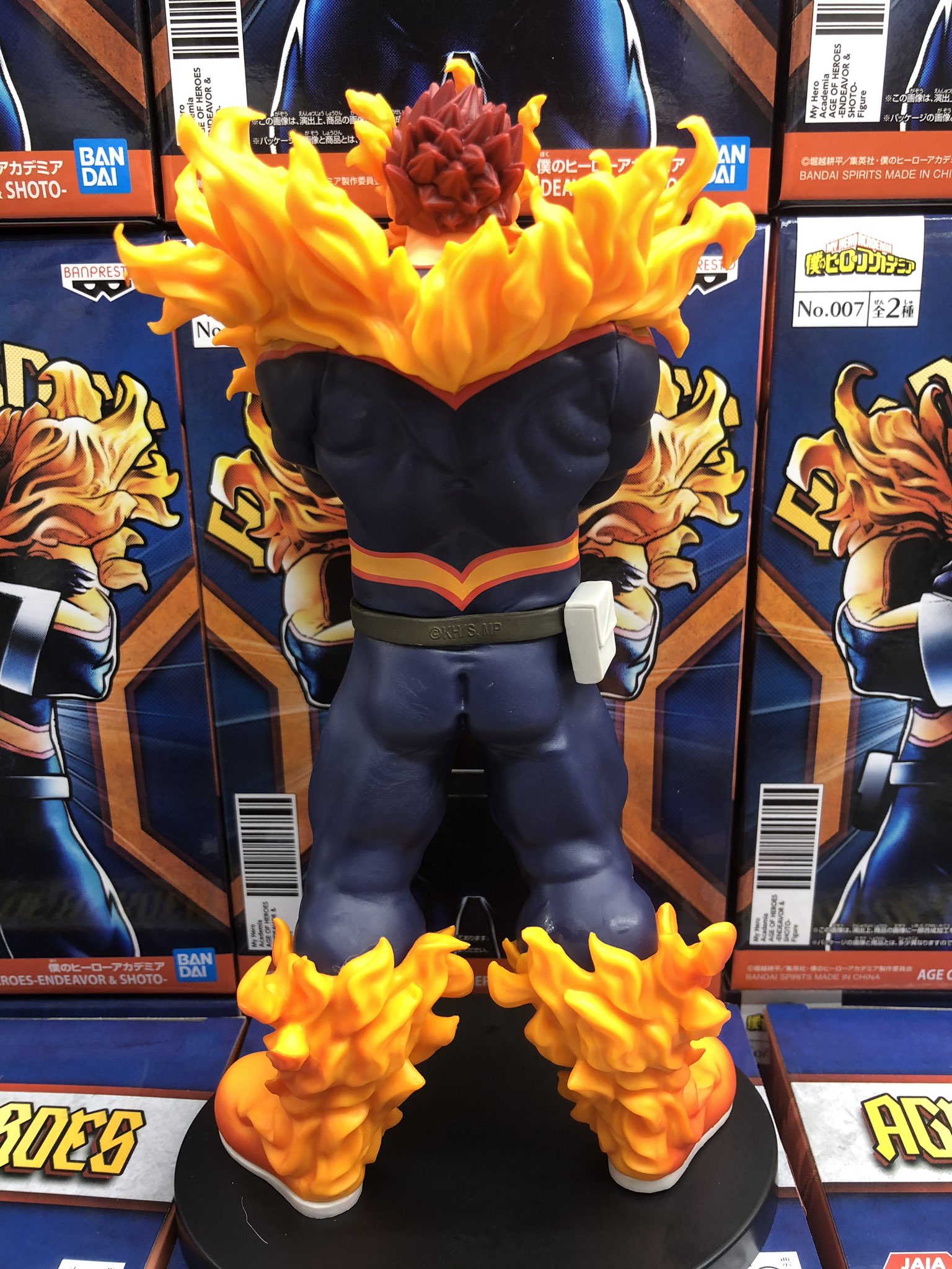 Endeavor ของแท้ JP - Age of Heroes Banpresto [โมเดล My Hero Academia]