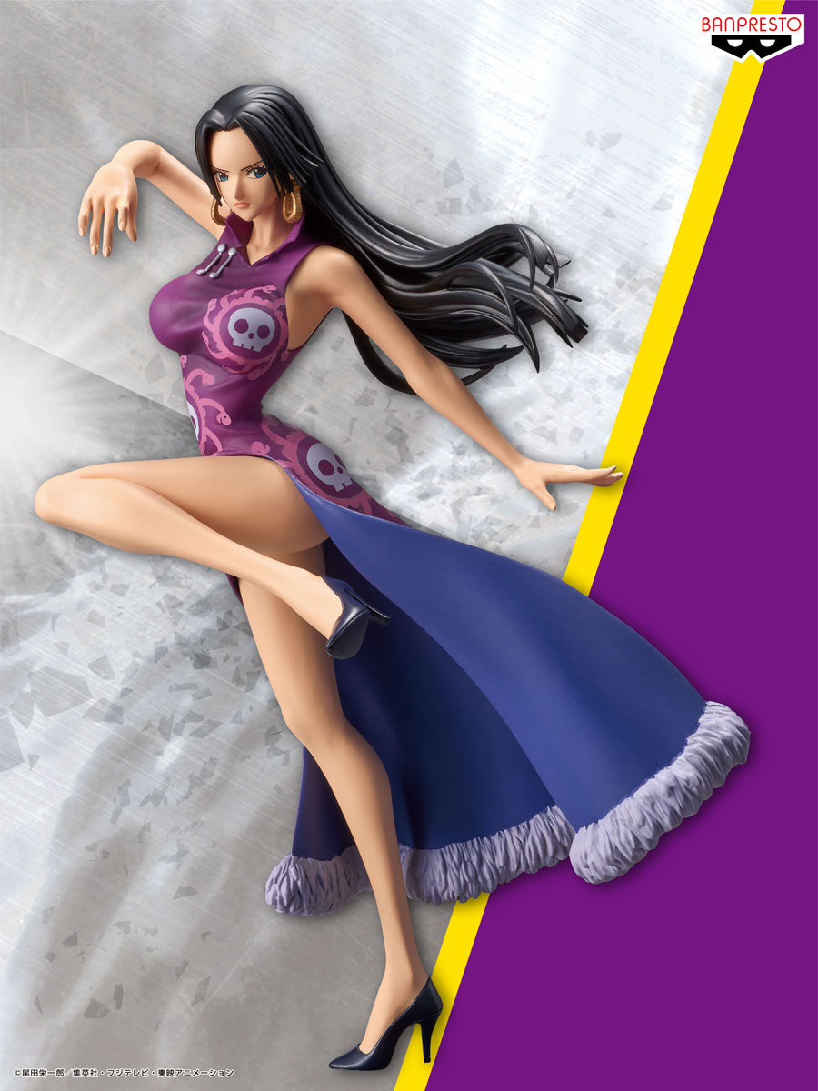 Boa Hancock ของแท้ JP แมวทอง - Lady Fight Banpresto [โมเดลวันพีช]