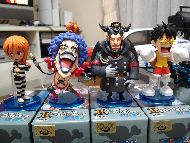 Impel Down Set ของแท้ JP แมวทอง - WCF Banpresto [โมเดลวันพีช] (8 ตัว)