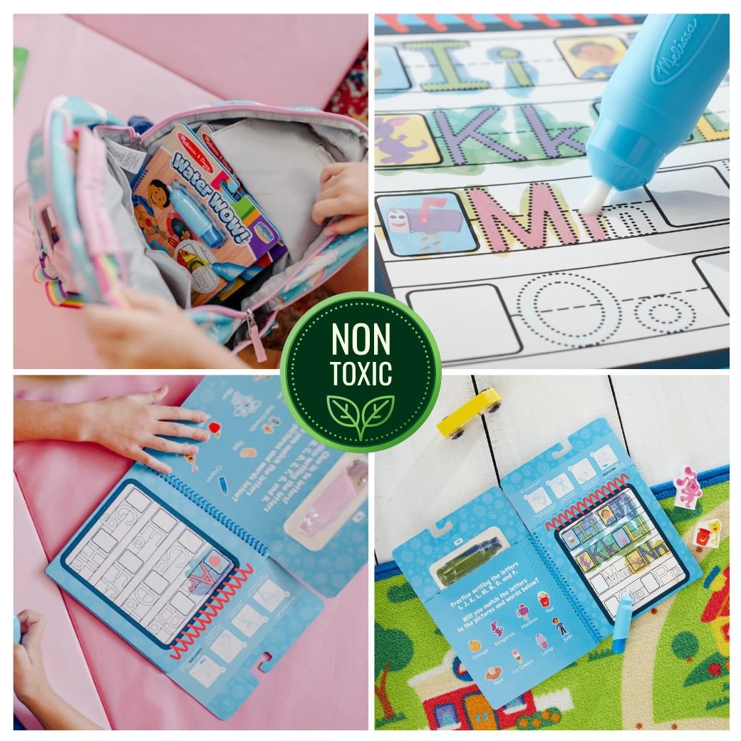 สมุดระบายสีด้วยน้ำ Blue's Clues ชุด C ของเล่นเสริมพัฒนาการเด็ก เสริมทักษะการเรียนรู้ สื่อการสอนอนุบาล พร้อมส่ง