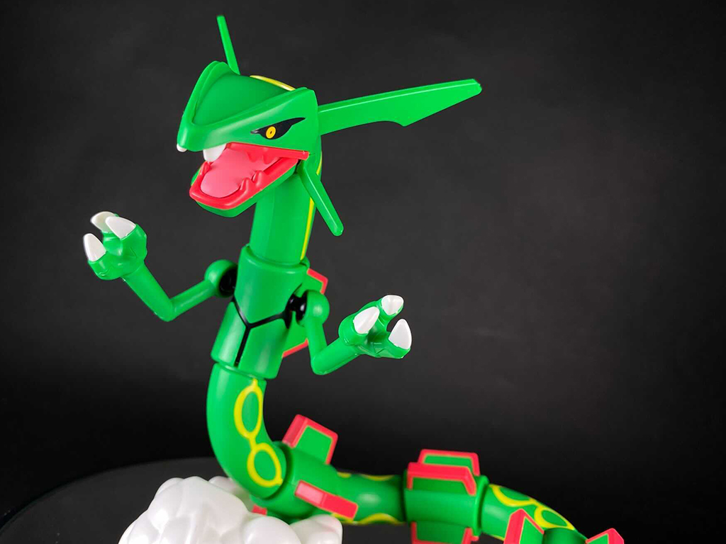 Rayquaza (แบบประกอบ) ของแท้ JP - Pokemon Plamo Bandai [โมเดลโปเกมอน]