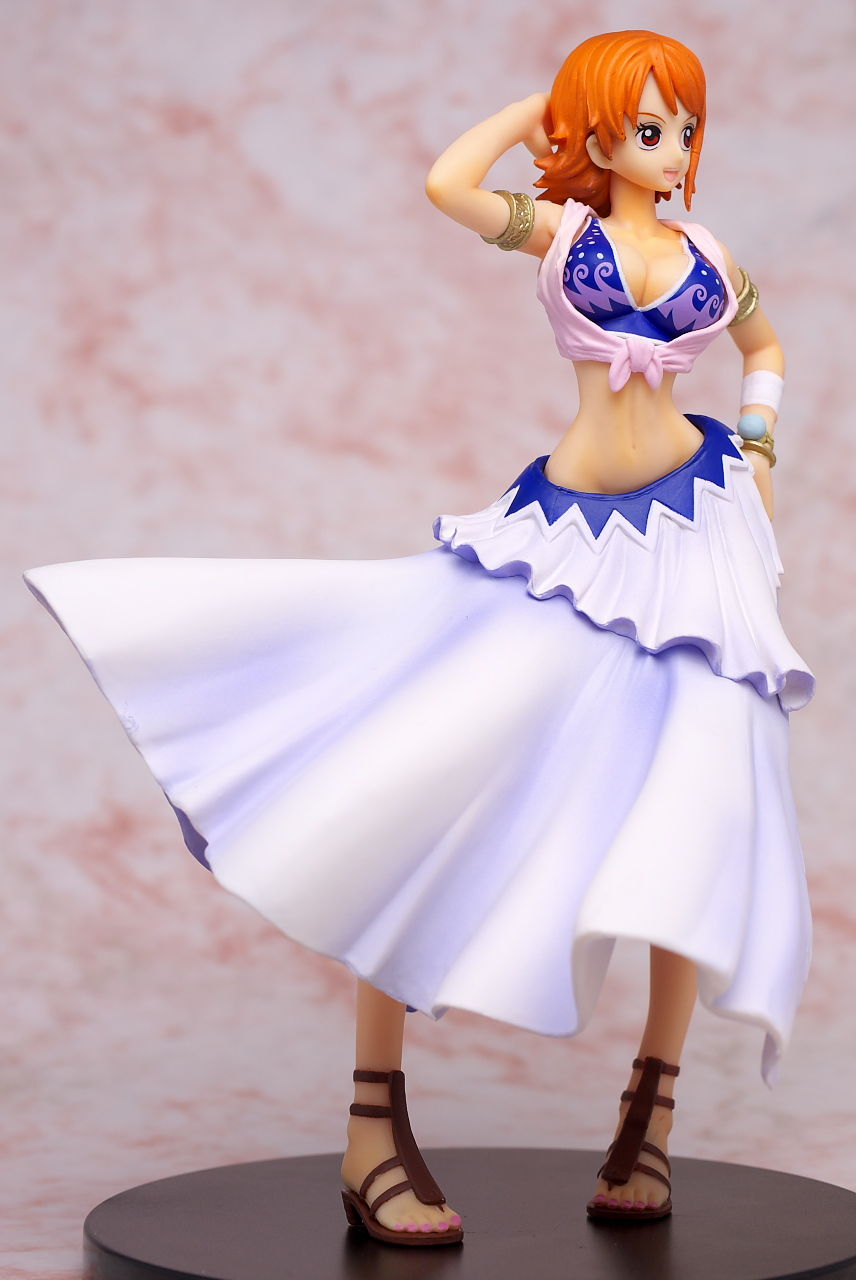 Nami & ViVi ของแท้ JP แมวทอง - Girls Snap Collection Banpresto [โมเดลวันพีช] (2 ตัว)