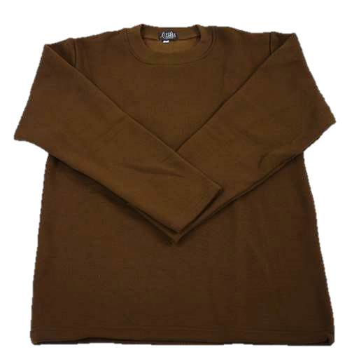 เสื้อคอกลม แขนยาว ผ้าฟรีซ01 สีแก่น (เลือกไซส์)