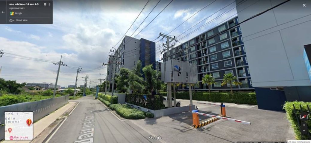 ขายที่ดิน แจ้งวัฒนะ 14 -ทำเลดี 318 ตรว. -ถมเเล้ว พร้อมสำหรับการก่อสร้าง