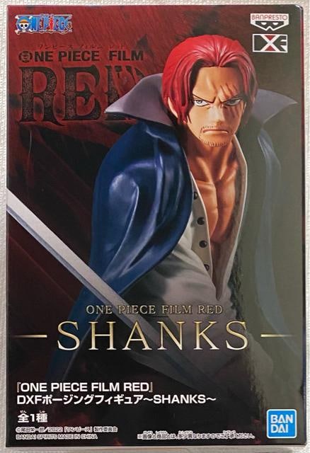 Shanks Film Red ของแท้ JP แมวทอง - DXF Banpresto [โมเดลวันพีช]