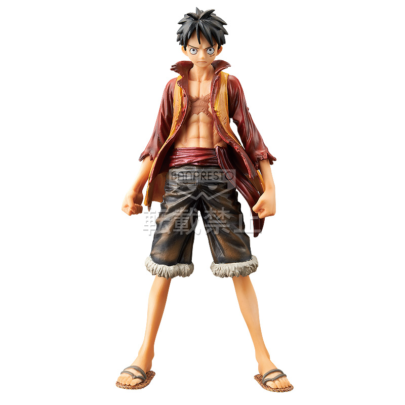 Luffy Film Z ของแท้ JP แมวทอง - Grandline Men Banpresto [โมเดลวันพีช]
