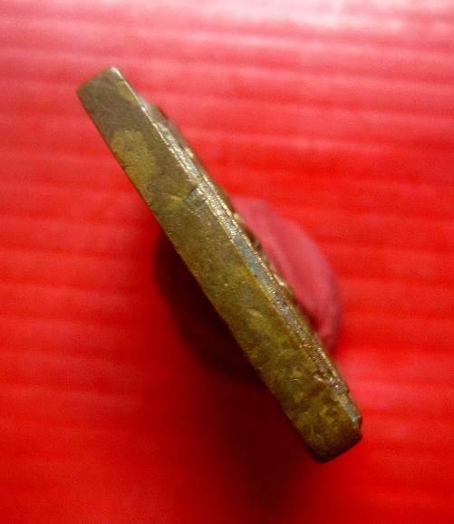 เหรียญหล่อพระพุทธ หลวงพ่อดำ วัดทุ่งน้อย จ.นครปฐม เนื้อทองแดง