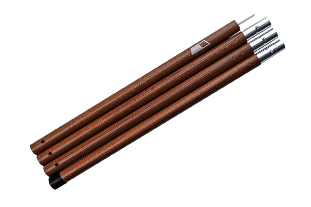 Wing Pole 32mm Dark Wood