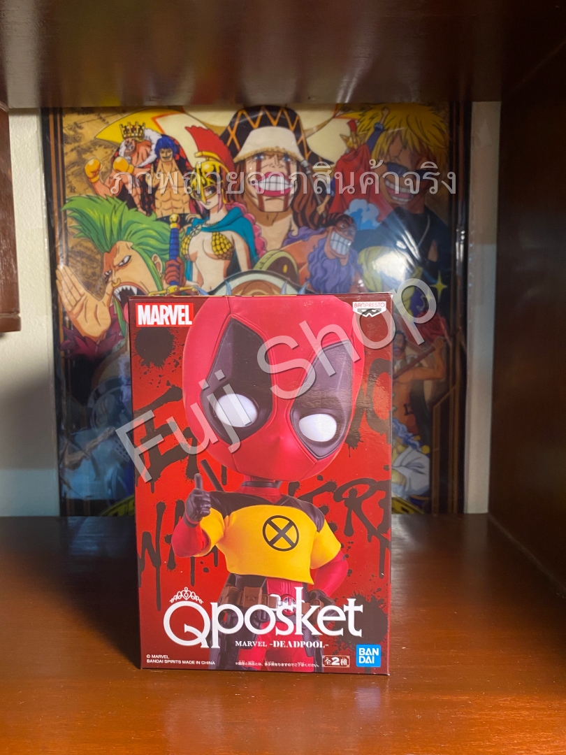 Deadpool - ver.B ของแท้ JP - Q Posket Banpresto [โมเดล Marvel]