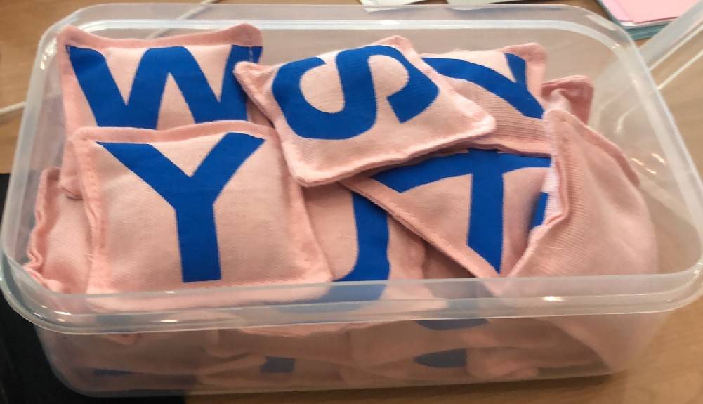 1562 ถุงถั่วสอนพยัญชนะ A-Z 26 ชิ้น ของเล่นเสริมพัฒนาการ ,ของเล่นเสริมทักษะ,ของเล่นเด็ก, สื่อการสอนอนุบาล