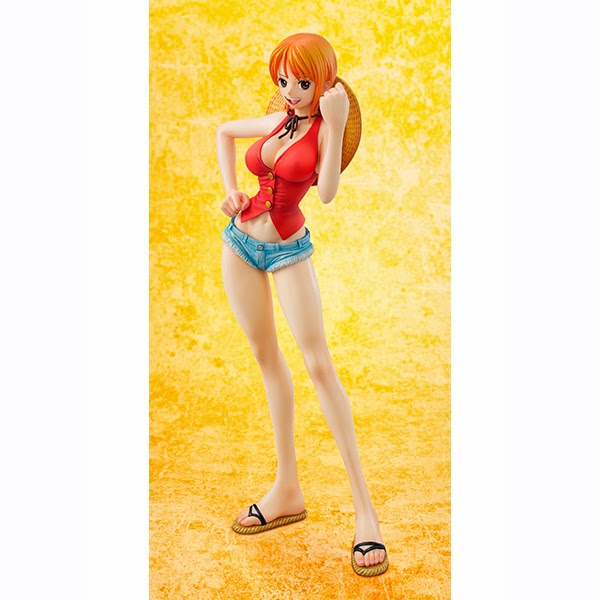 Nami Mugiwara ของแท้ JP แมวทอง - POP Limited Edition Megahouse [โมเดลวันพีช]