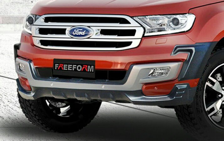 9DEN-F7 ชุดครอบกันชนหน้า1ชิ้น VS FORD EVEREST 2015-on