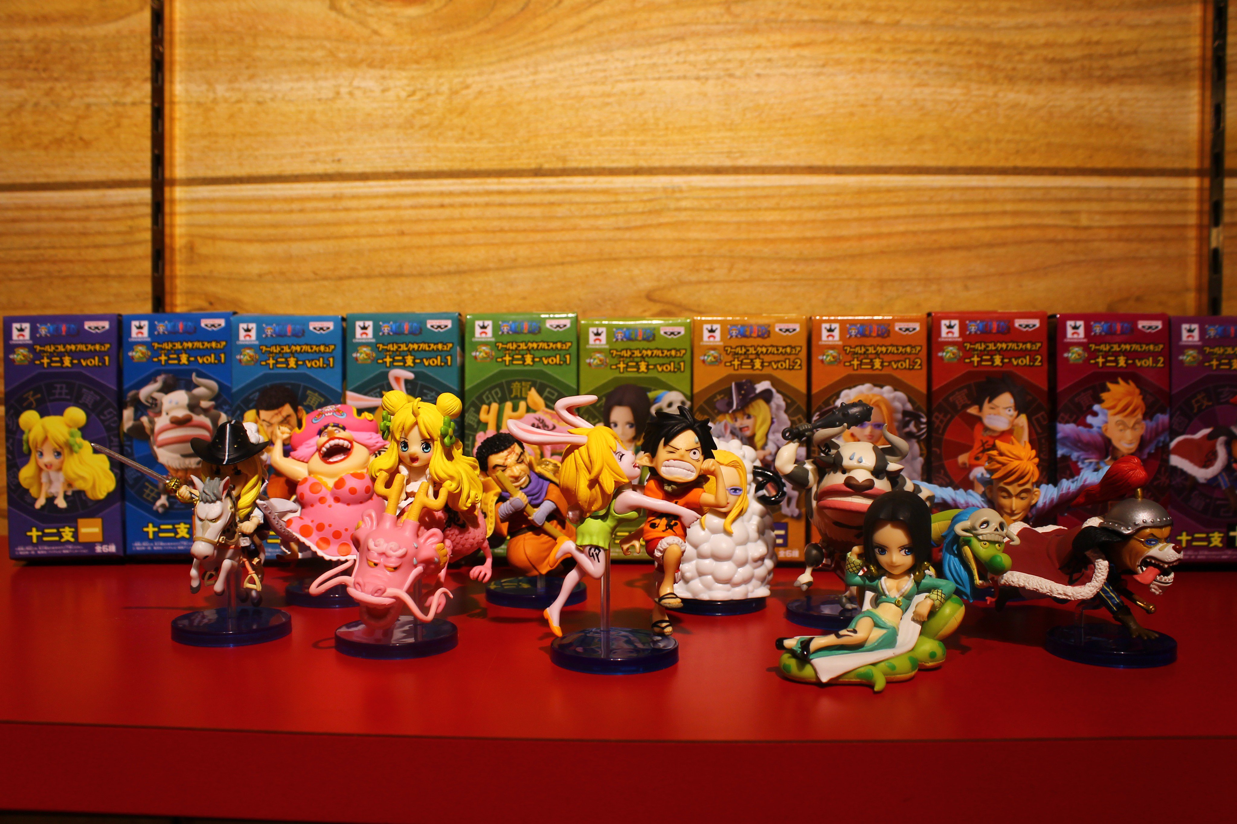 Zodiac Set ของแท้ JP แมวทอง - WCF Banpresto [โมเดลวันพีช] (12 ตัว)