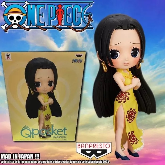 Boa Hancock Special Color ของแท้ JP แมวทอง - Q Posket Banpresto [โมเดลวันพีช]