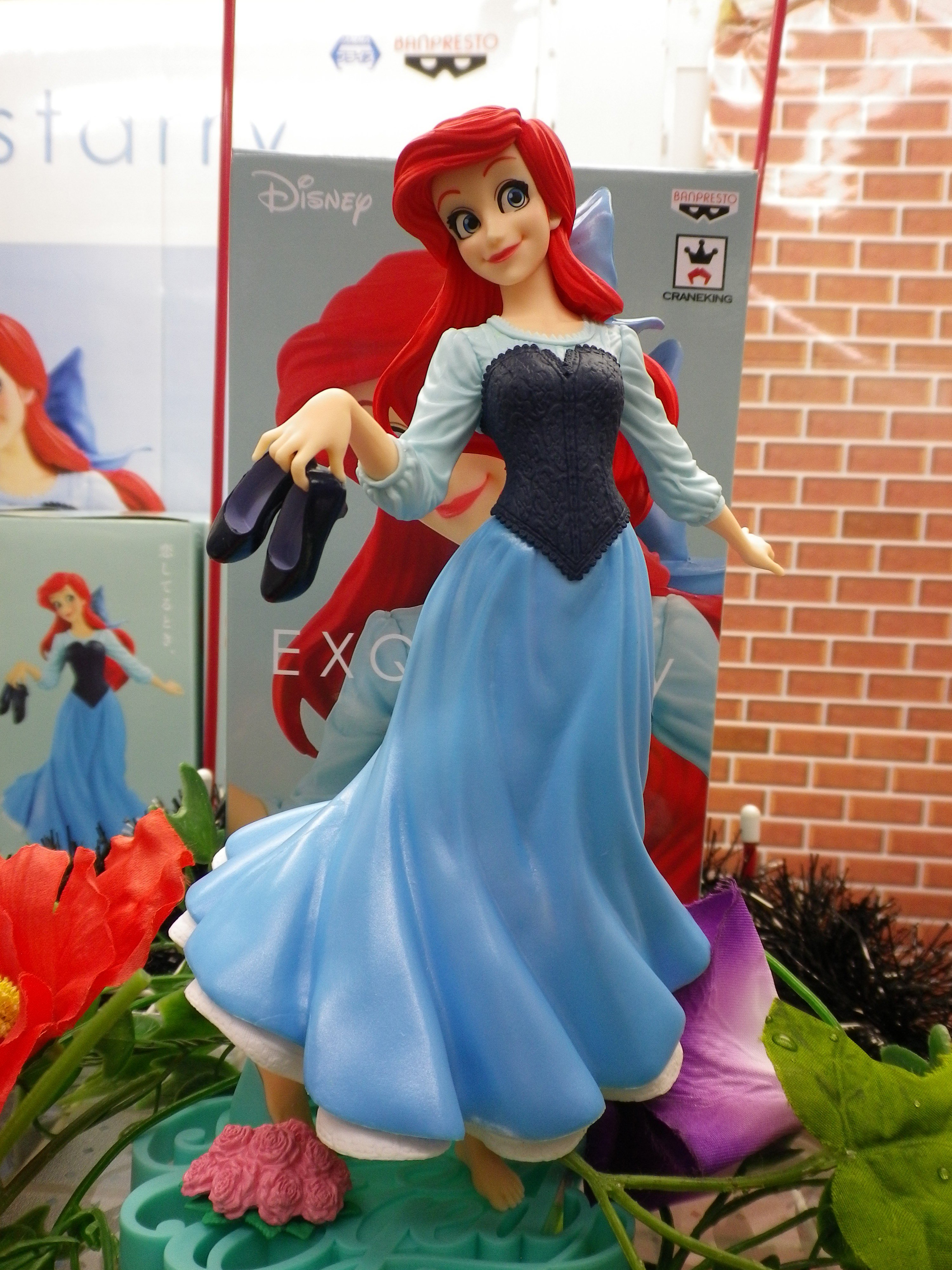 Ariel ของแท้ JP - EXQ-starry Banpresto [โมเดล Disney]