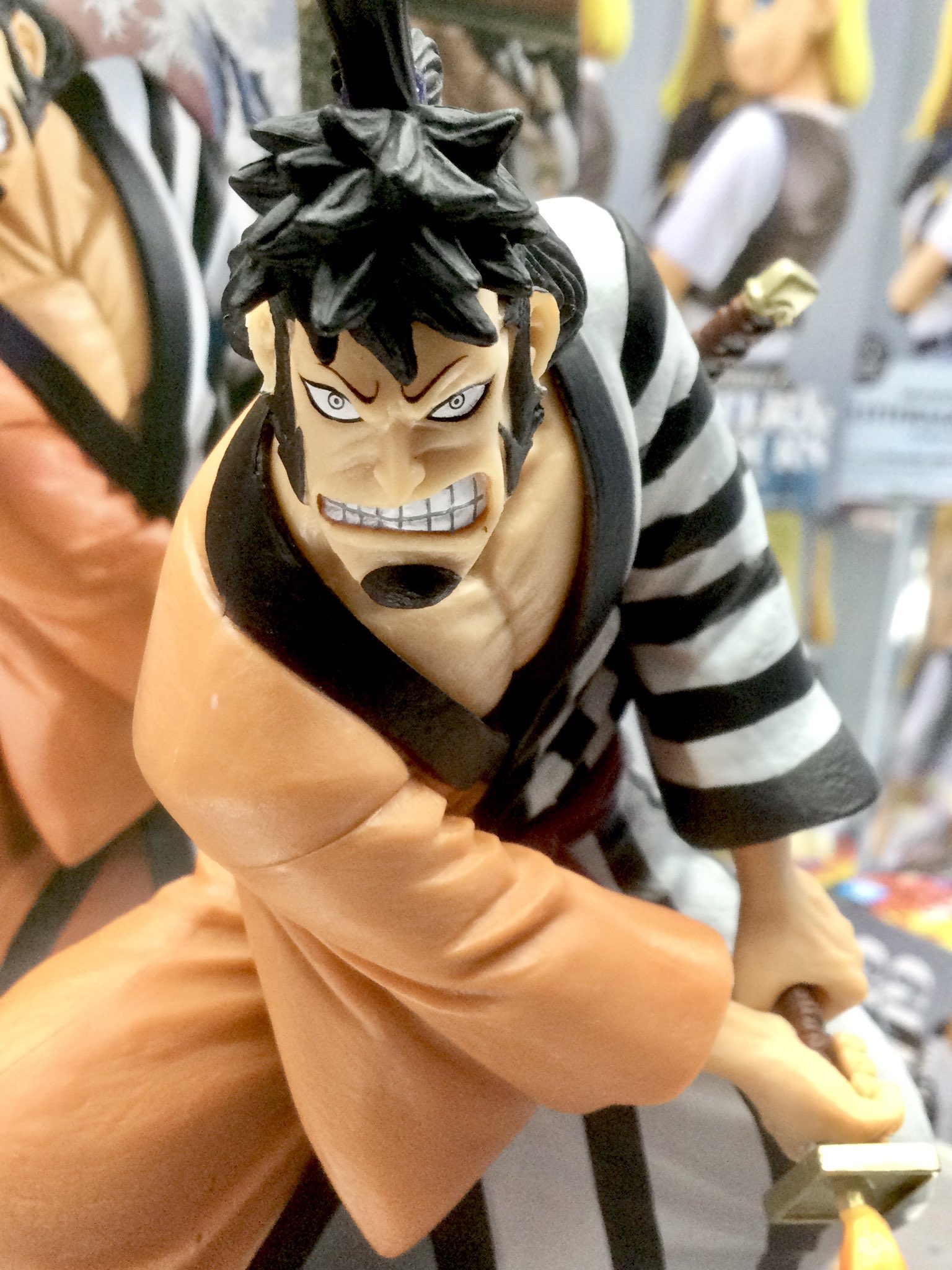 Kinemon ของแท้ JP แมวทอง - Battle Record Collection Banpresto [โมเดลวันพีช]