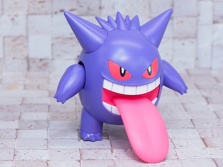 Gengar (แบบประกอบ) ของแท้ JP - Pokemon Plamo Bandai [โมเดลโปเกมอน]