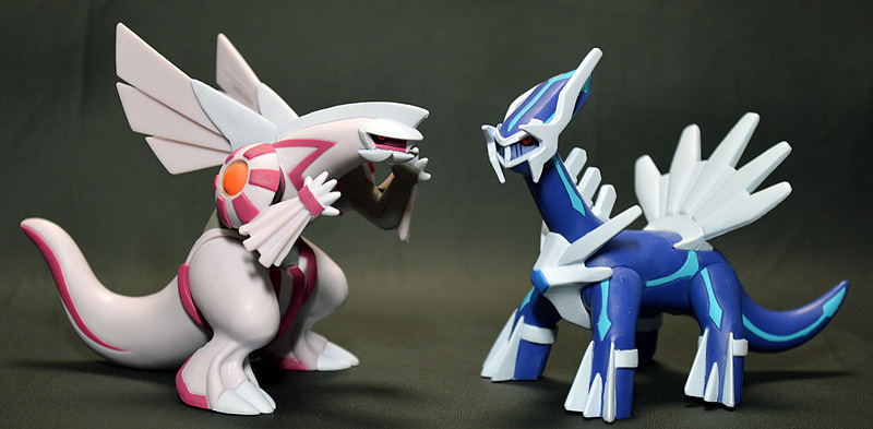Dialga ของแท้ JP - Monster Collection Takara Tomy [โมเดลโปเกมอน]