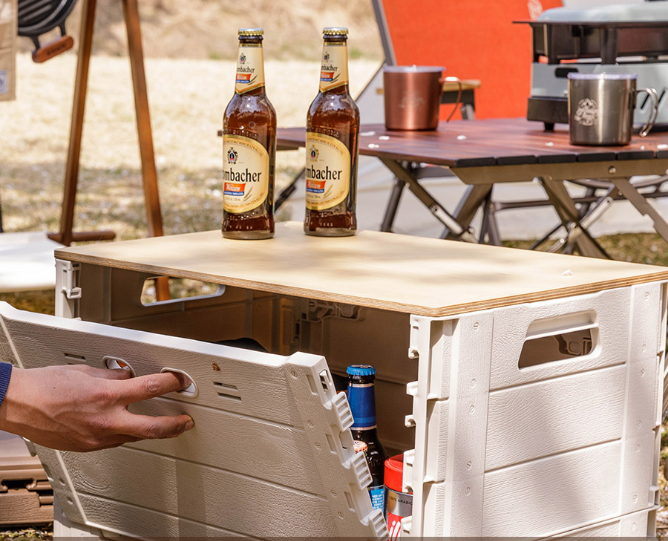 Folding Box Wood Top Plate
