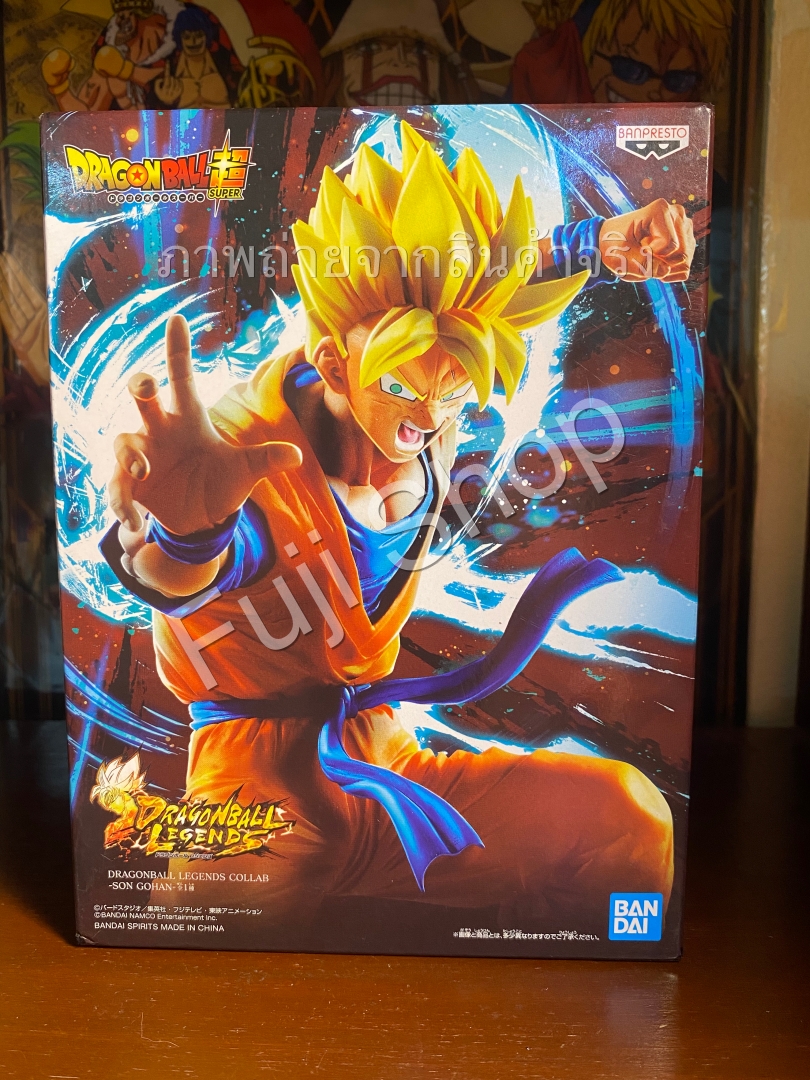 Gohan Super Saiyan ของแท้ JP แมวทอง - Dragonball Legends Collab Banpresto [โมเดลดราก้อนบอล]