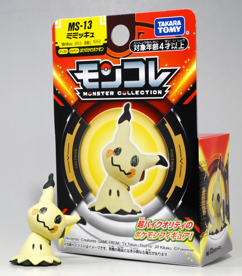 Mimikyu ของแท้ JP - Monster Collection Takara Tomy [โมเดลโปเกมอน]