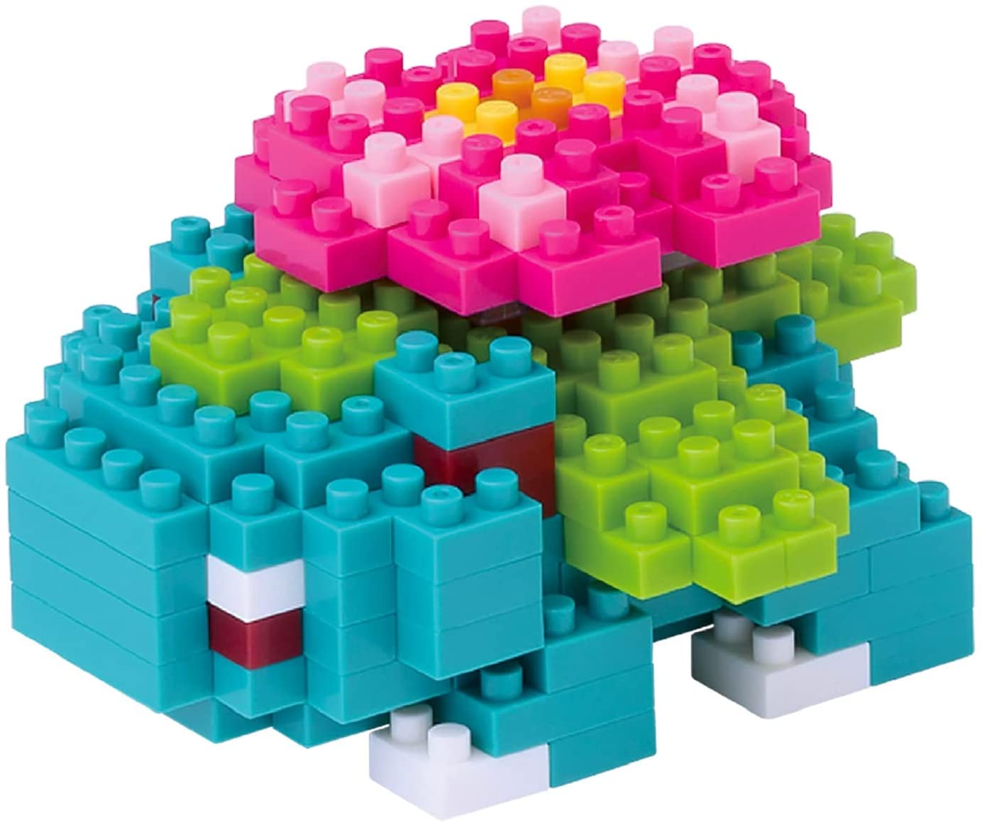 Venusaur (แบบประกอบ) ของแท้ JP - Nanoblock Kawada [เลโก้โปเกมอน]